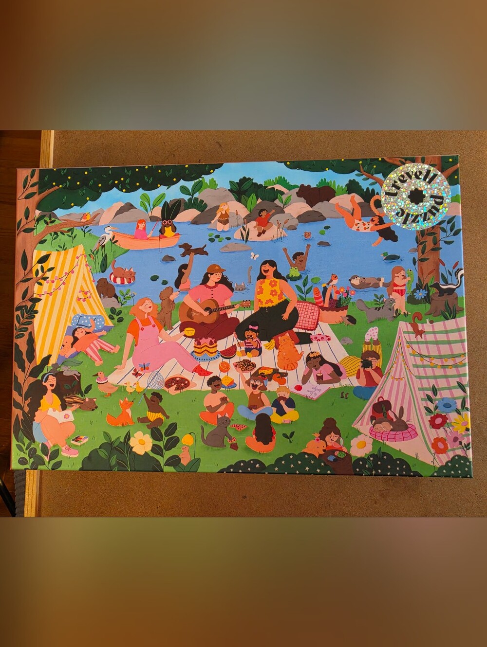 1000 pieces Trevell puzzle
